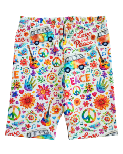 Kolarki dziewczęce hippie style peace love