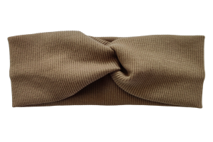 Opaska przeplatana camel