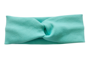 Opaska przeplatana aqua